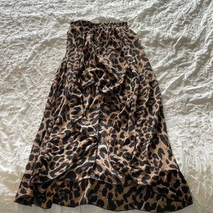 Shein high to low skirt-high waisted size L